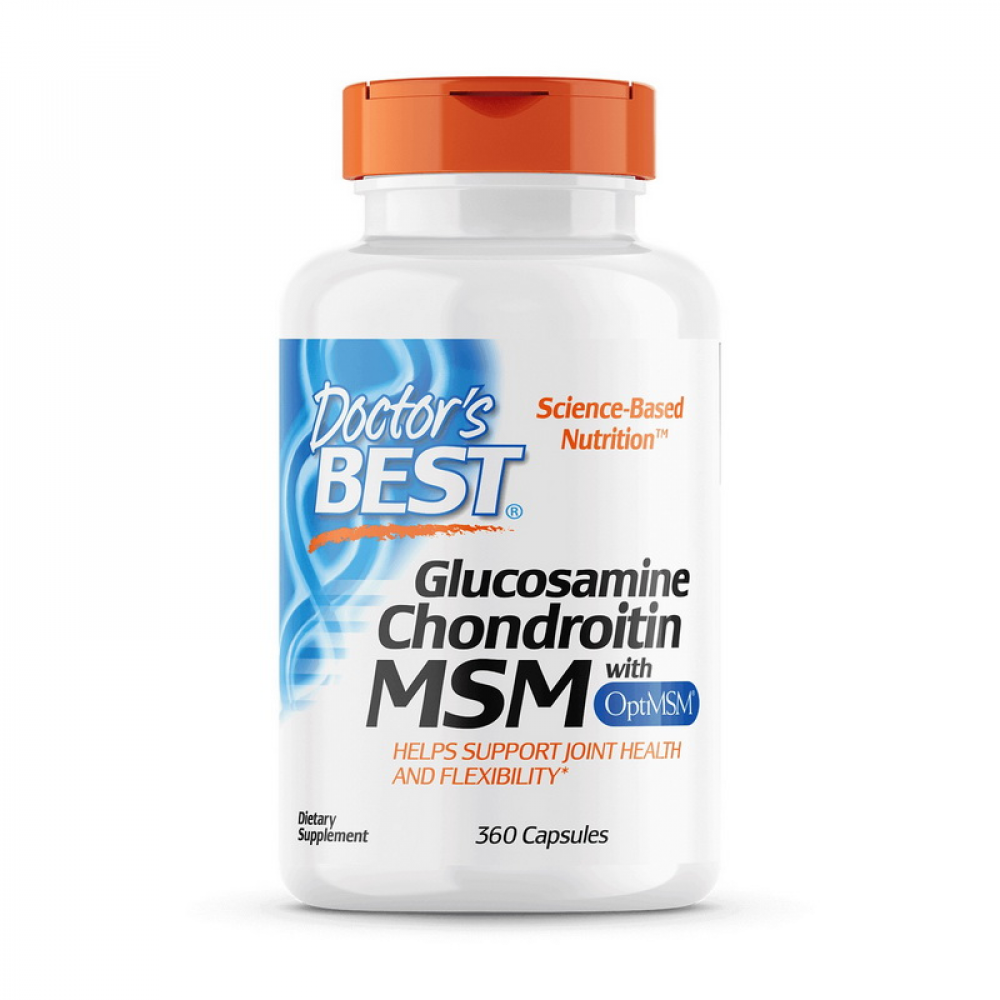 Glucosamine Chondroitin MSM with OptiMSM (360 caps)