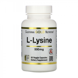 L-Lysine 500 mg (60 veg caps)