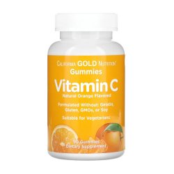 Vitamin C (90 gummies, orange)