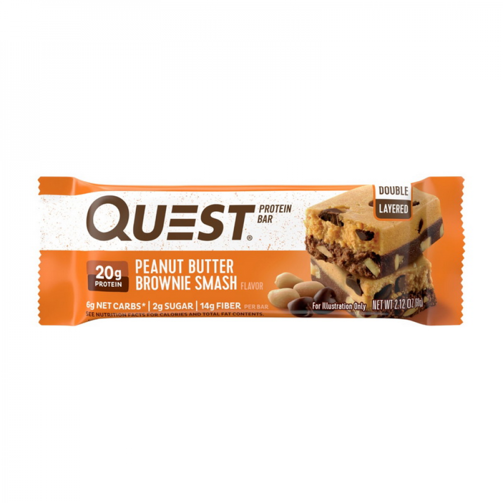 Protein Bar (60 g, peanut butter brownie smash)