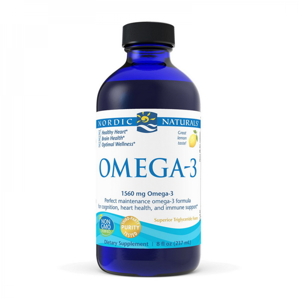 Omega-3 1560 mg (237 ml, great lemon)