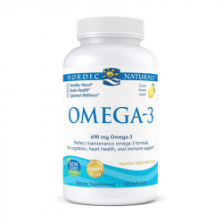 Omega-3 690 mg (120 soft gels, lemon)