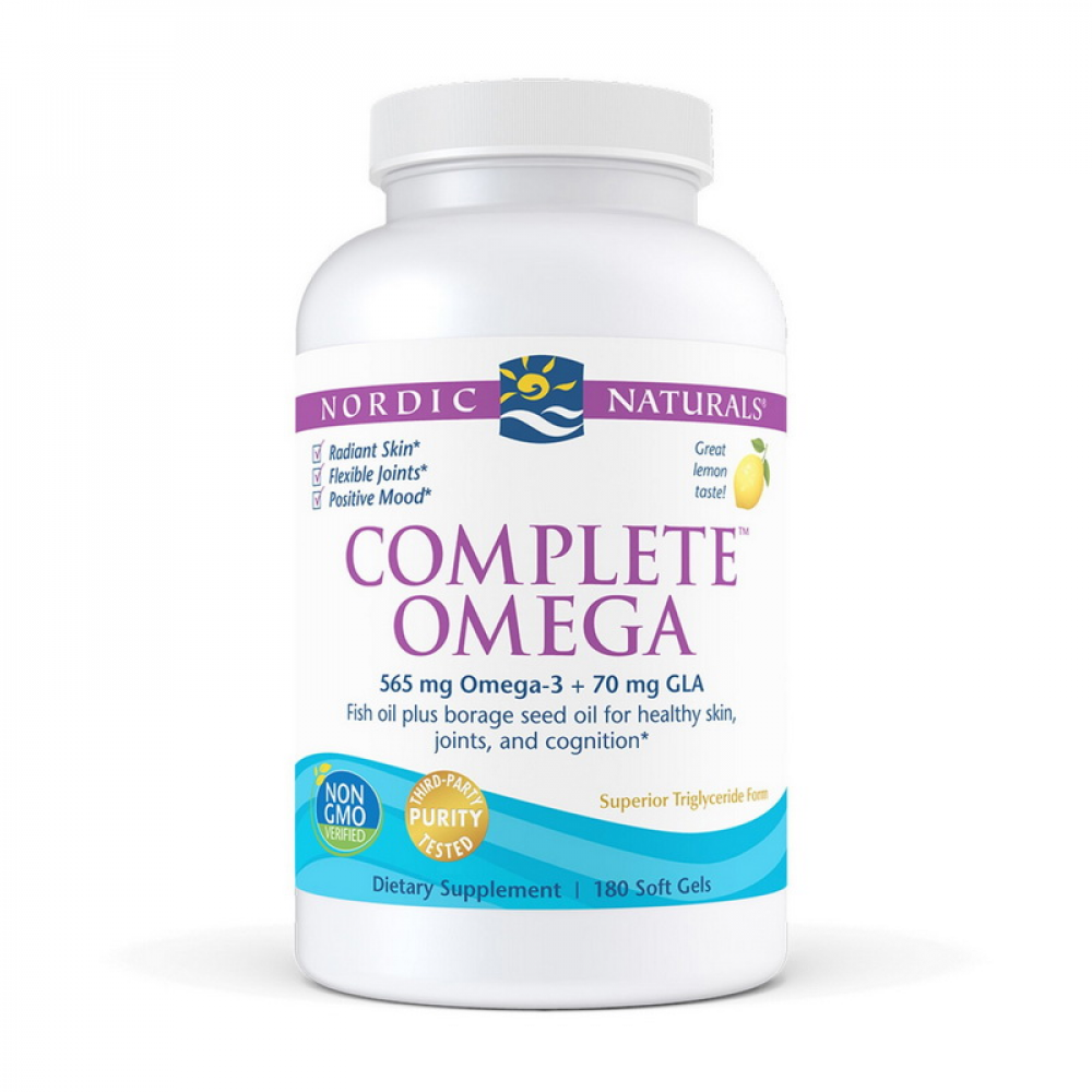 Complete Omega (180 soft gels, lemon)