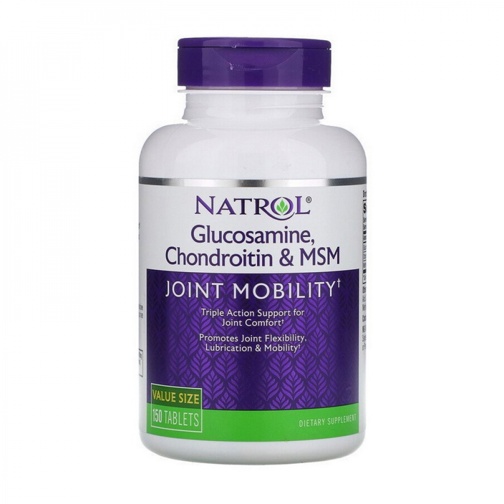 Glucosamine, Chondroitin & MSM (150 tabs)