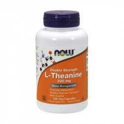 L-Theanine 200 mg Double Strength (120 veg caps)