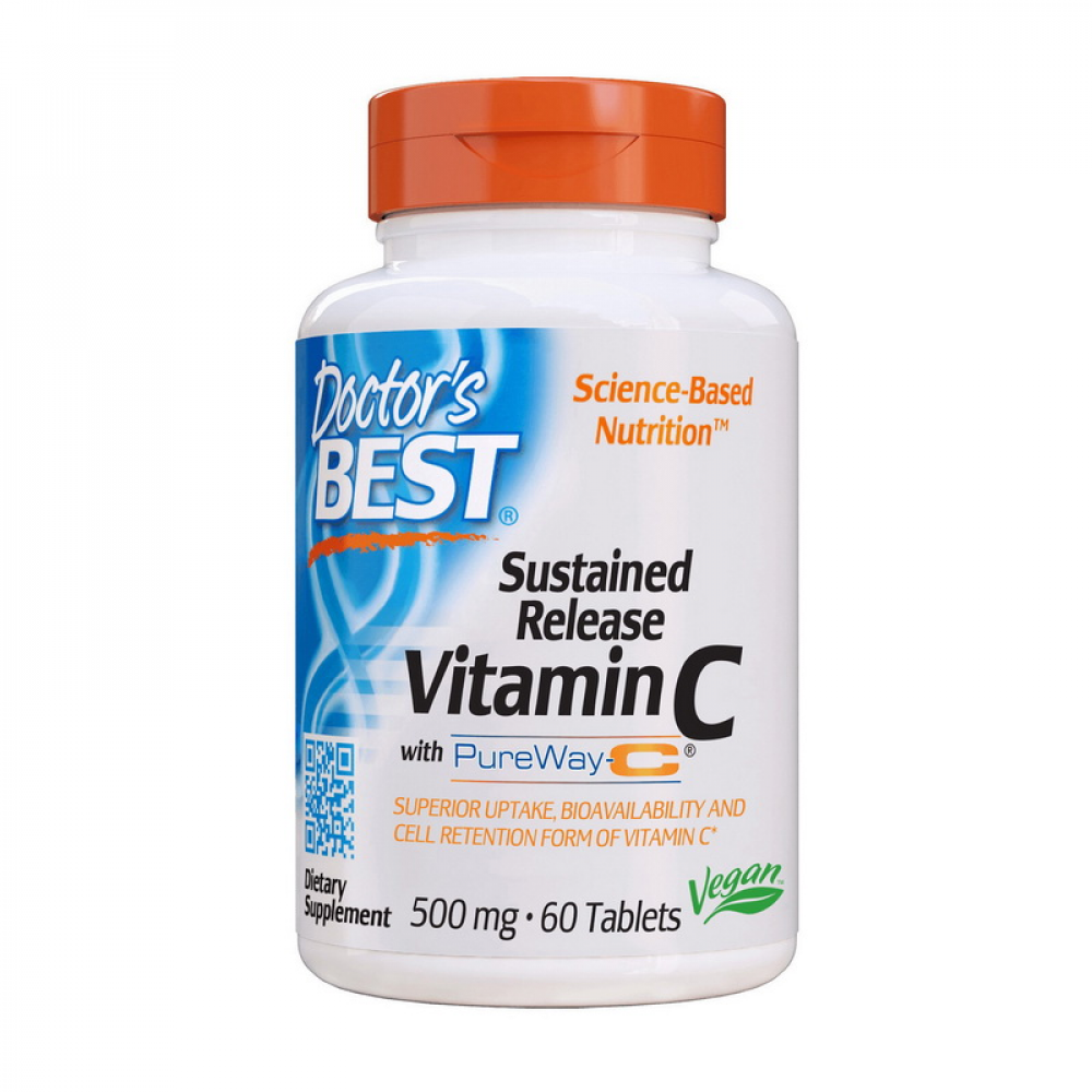 Sustained Release Vitamin C with PureWay-C (60 tab)