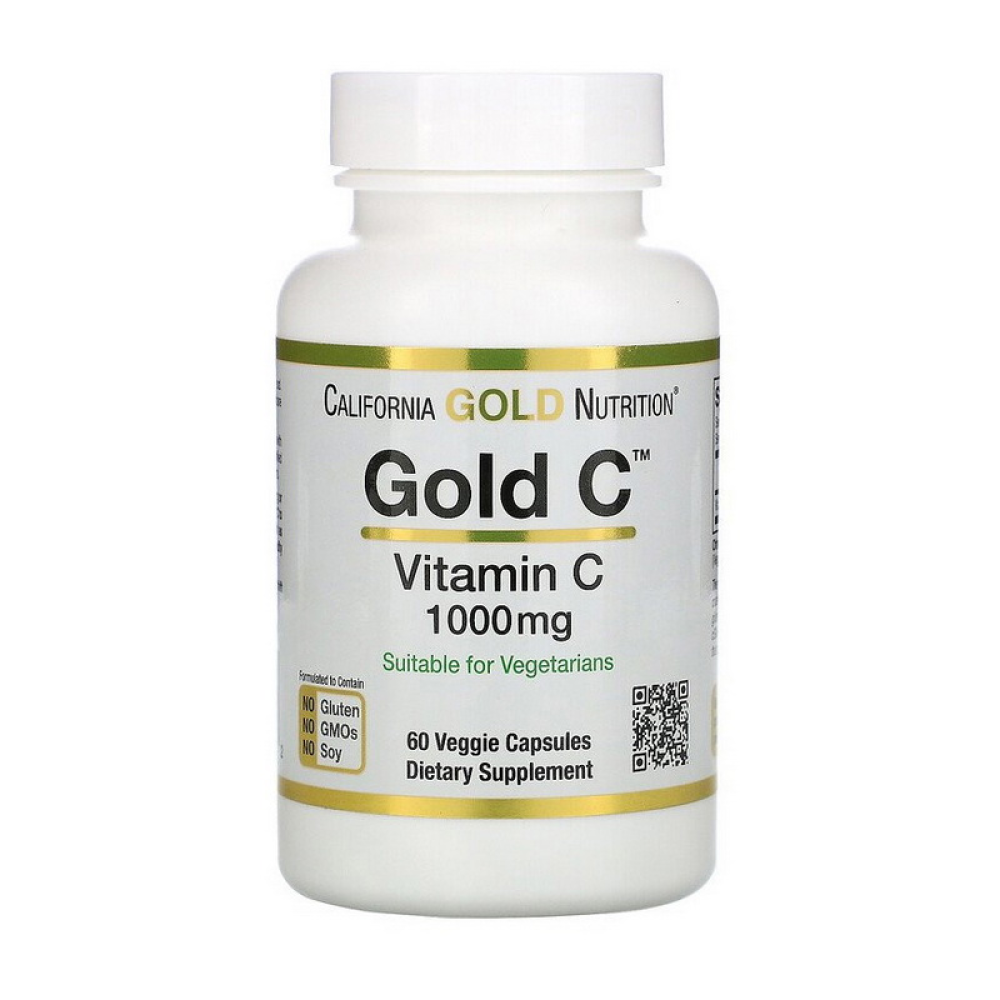 Gold C Vitamin C 1000 mg (60 veg caps)