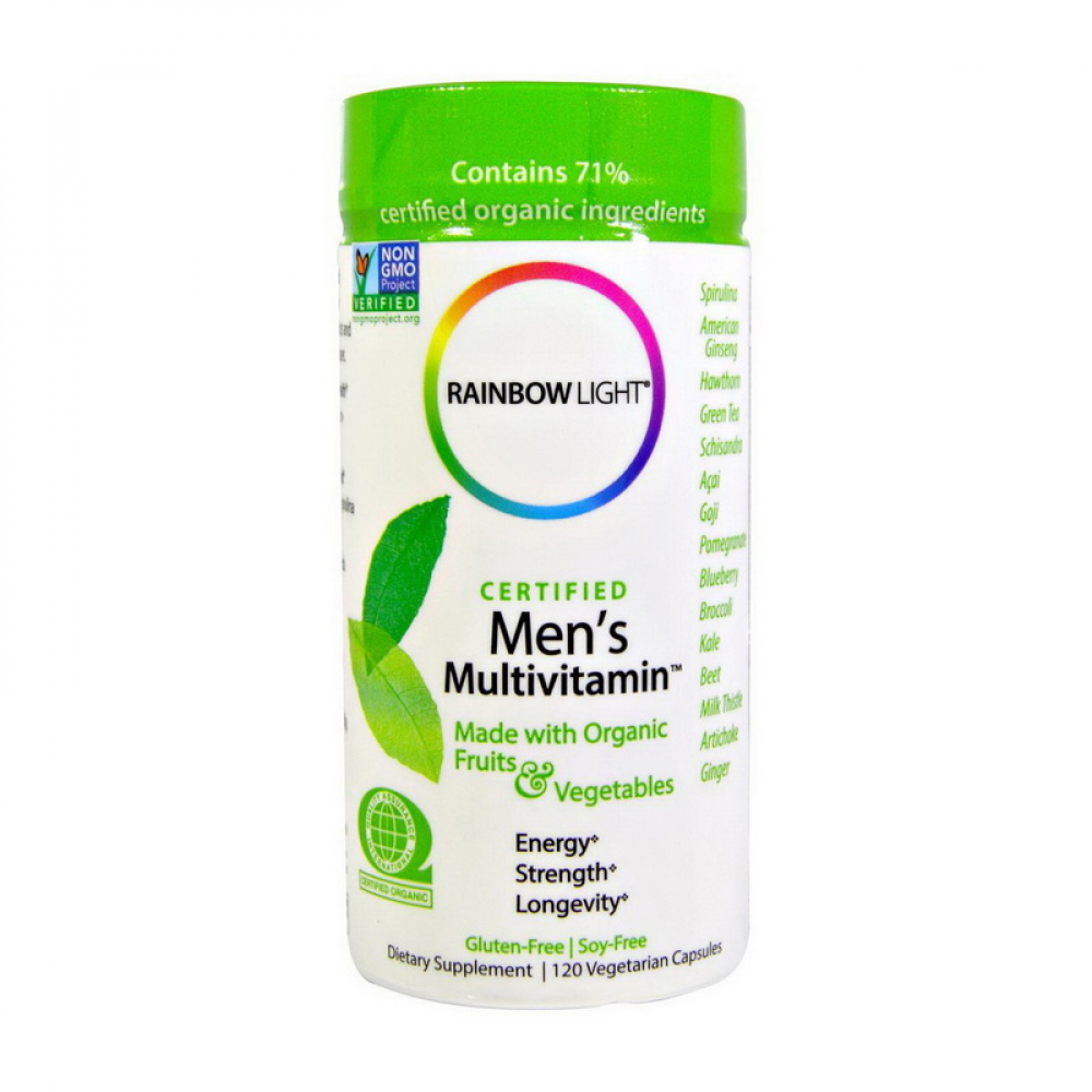 Men“s Multivitamin certified (120 veg caps)