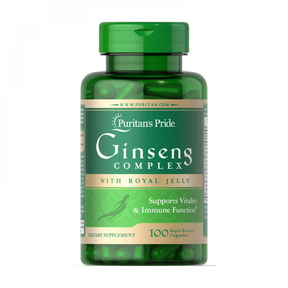 Ginseng Complex with Royal Jelly (100 caps)