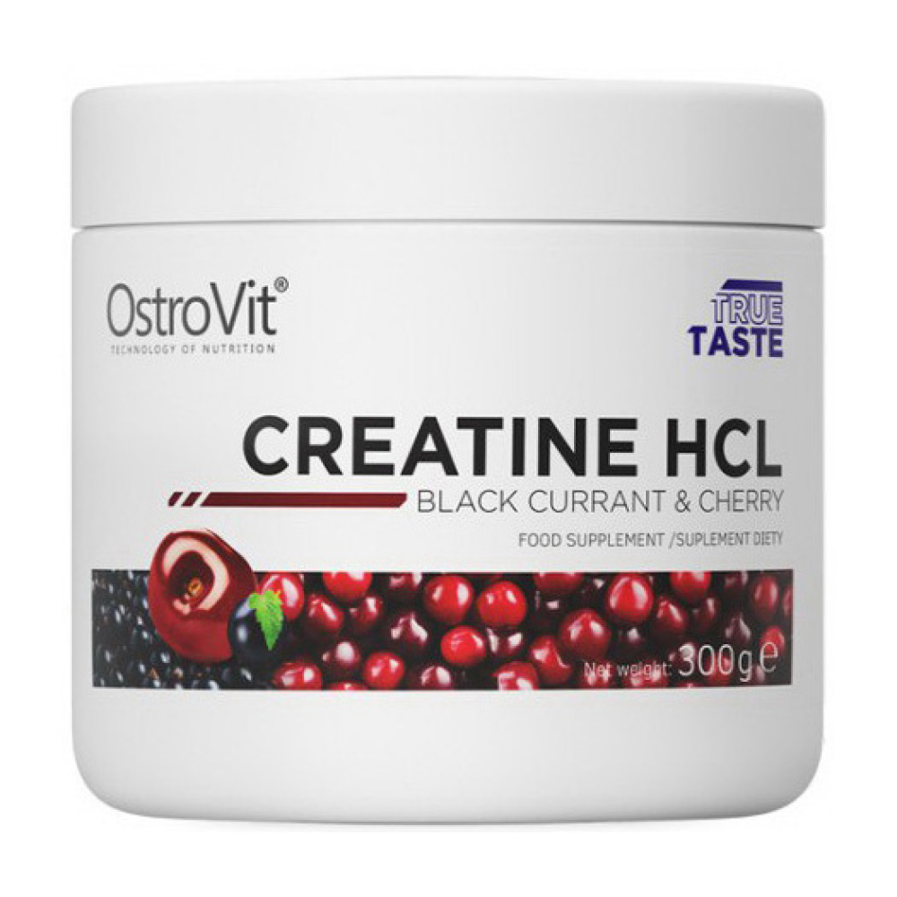 Creatine HCL (300 g, black currant & cherry)