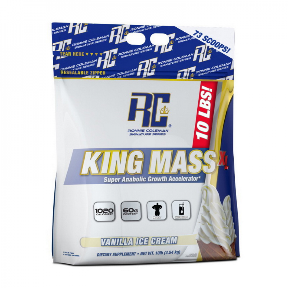 King Mass XL (4,54 kg, strawberry milkshake)