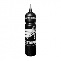 Bottle Extrifit long nozzle (1L, black)