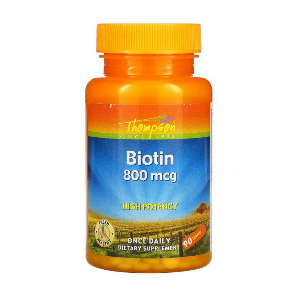 Biotin 800 mcg (90 tabs)