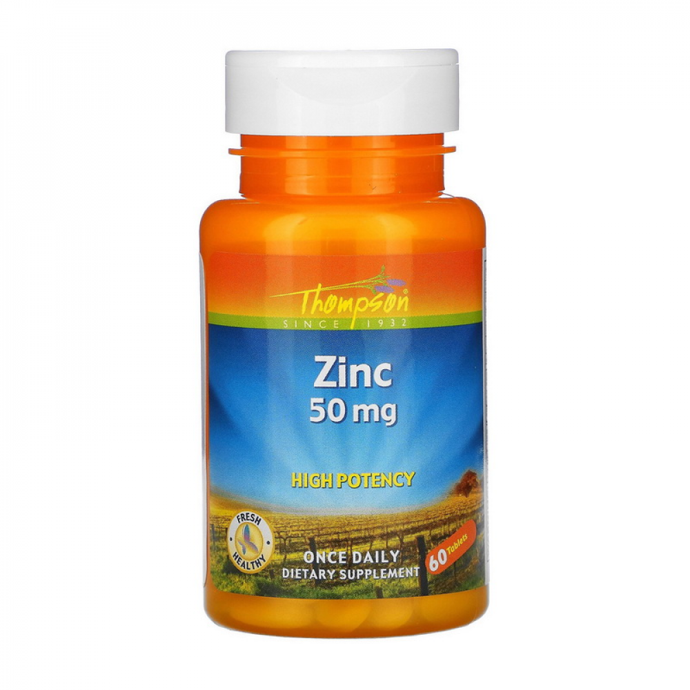 Zinc 50 mg (60 tabs)