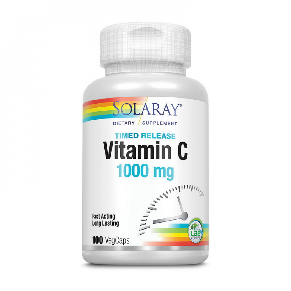 Vitamin C 1000 mg timed release (100 veg caps)