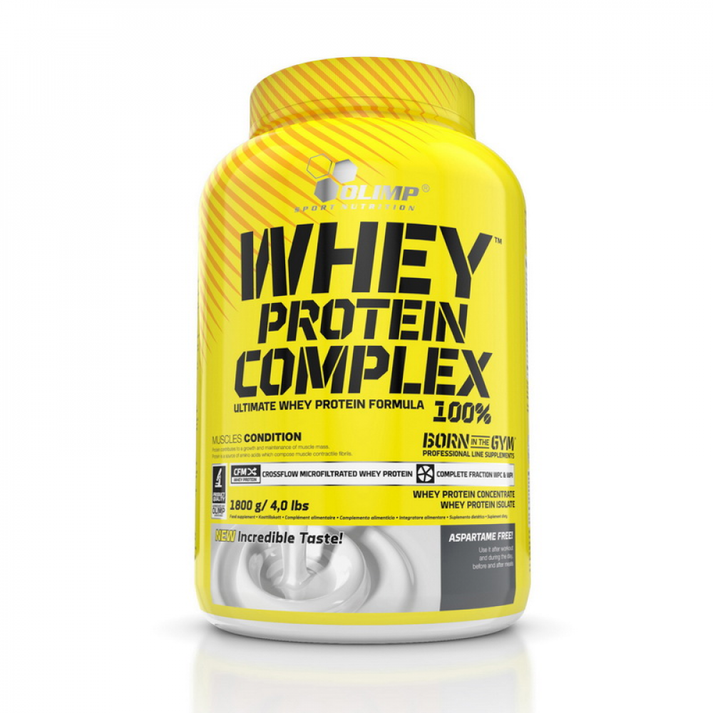 Whey Protein Complex 100% (1.8 kg, double chocolate)