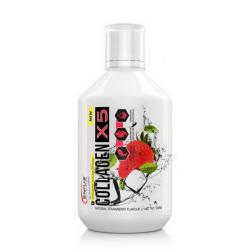 Collagen X5 (500 ml, strawberry)