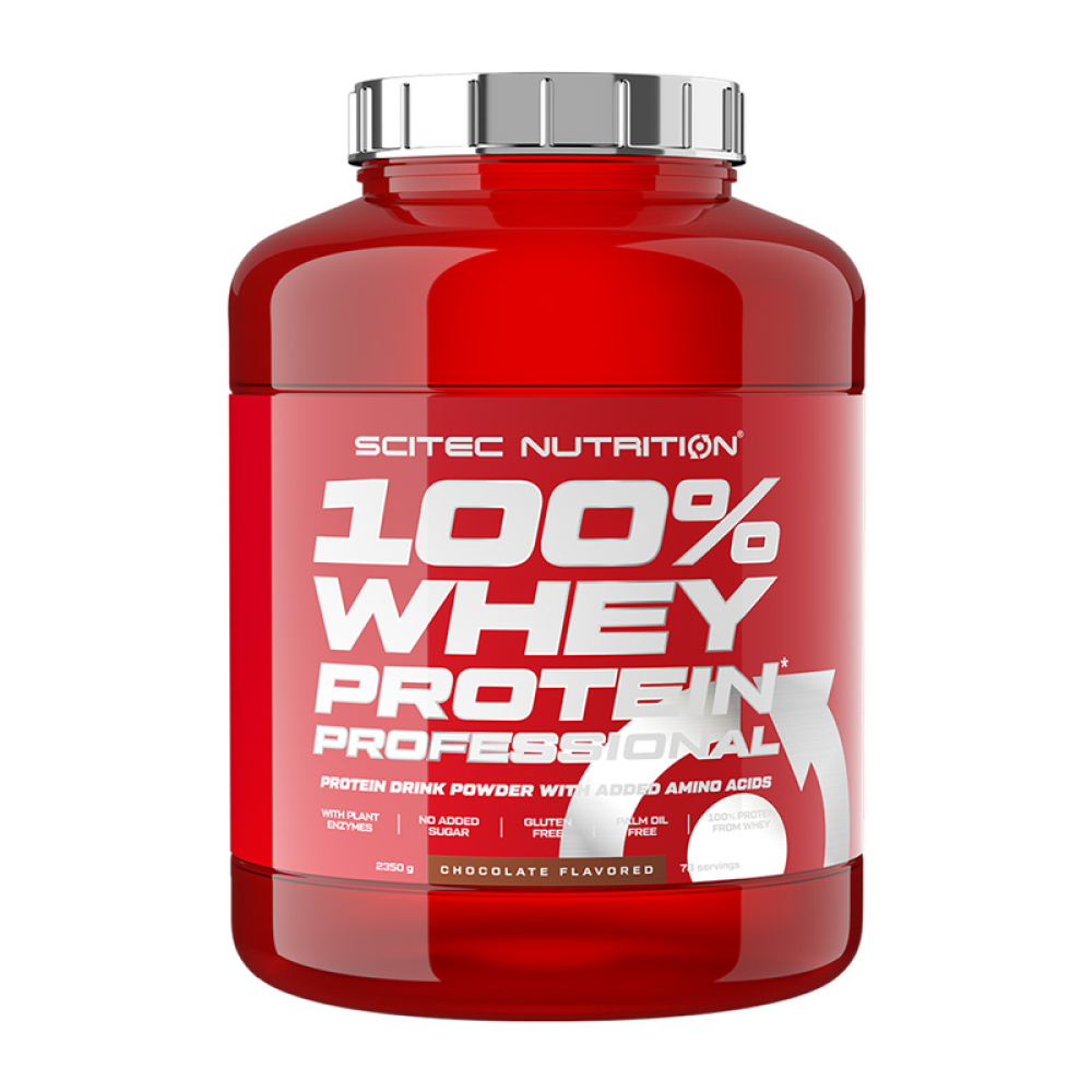 100% Whey Protein Professional (2,3 kg, chocolate raspberry)