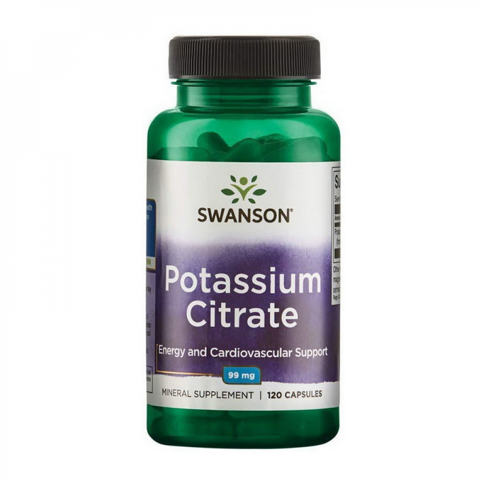 Potassium Citrate 99 mg (120 caps)