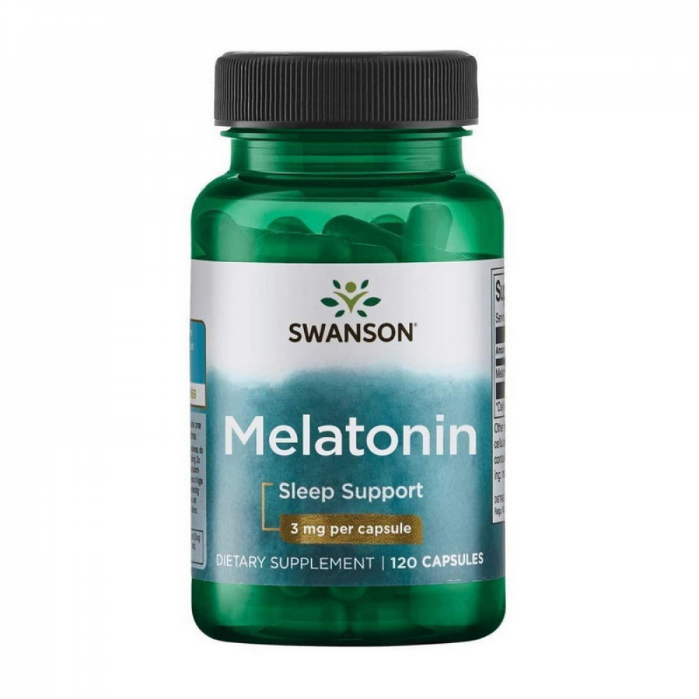 Melatonin 3 mg (120 caps)