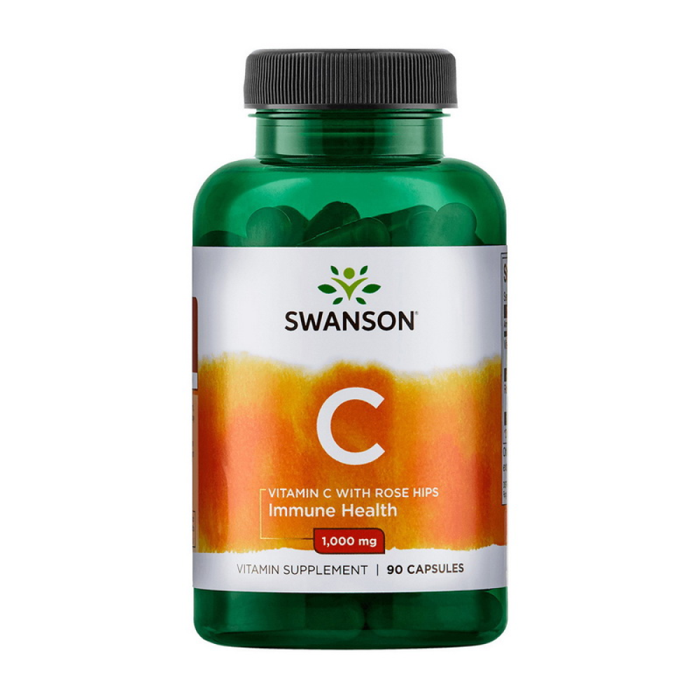 Vitamin C 1,000 mg with Rose Hips (90 caps)