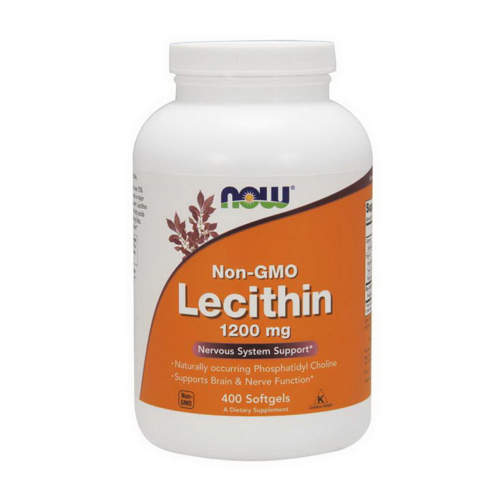 Lecithin 1200 mg Non - GMO (400 softgels)