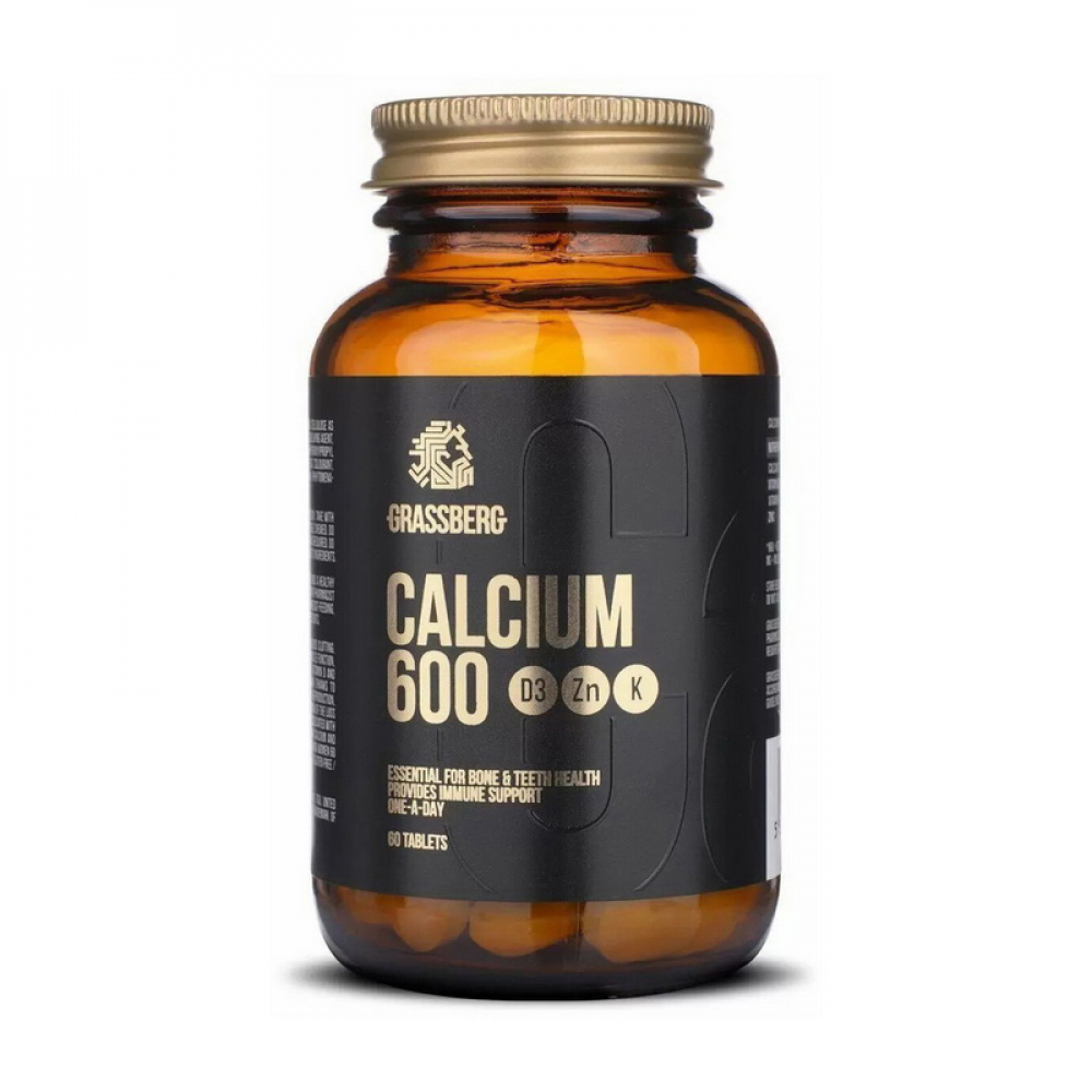 Calcium 600 + D3+ Zn+ K (60 tab)