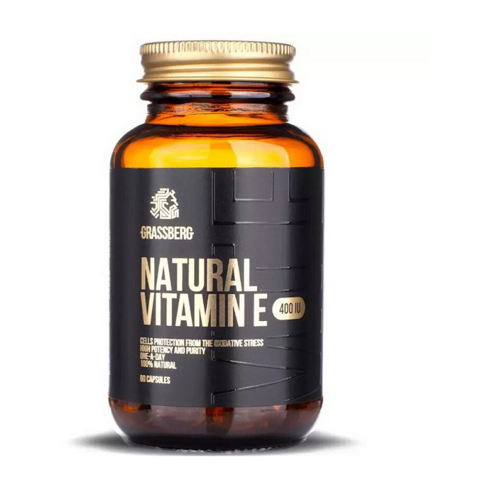 Natural Vitamin E 400 IU (268 mg) (60 caps)