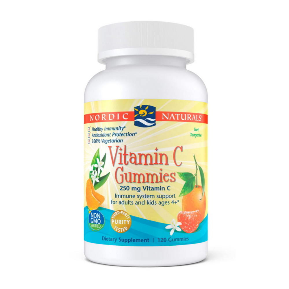 Vitamin C Gummies 250 mg (120 gummies, tart tangarine)