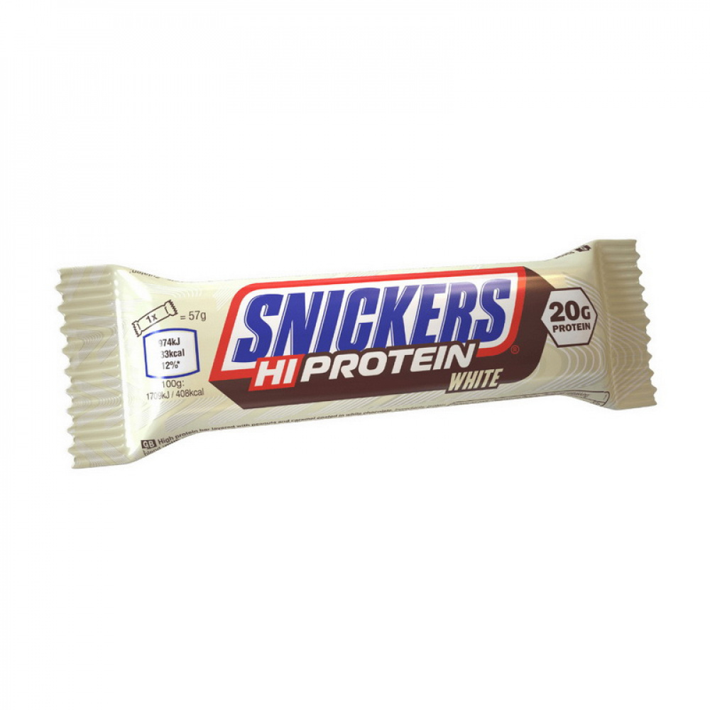 SNICKERS Hi Protein Bar (57 g, white chocolate)