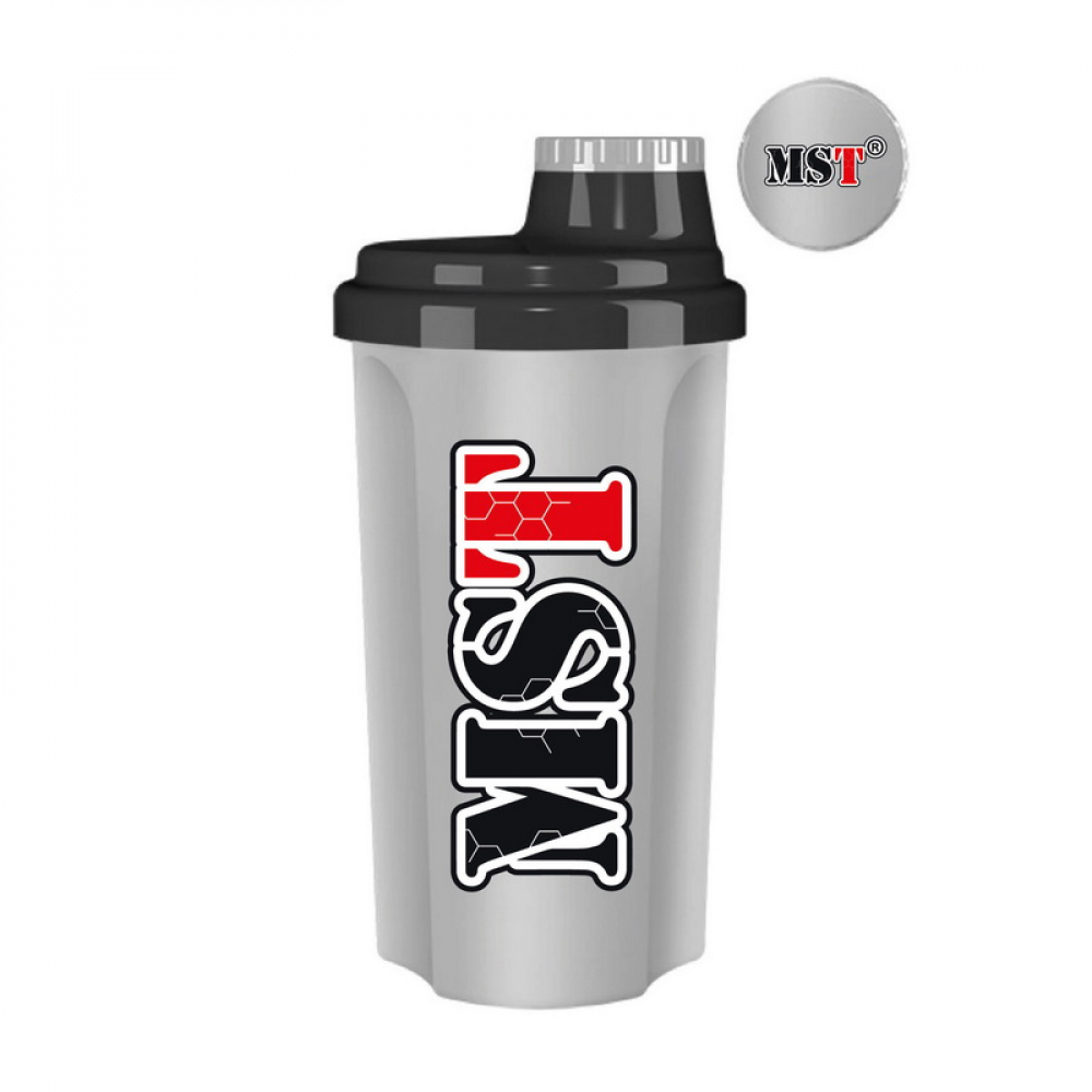 Shaker MST (700 ml, silver/black)