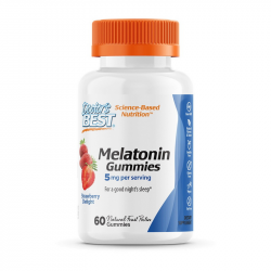 Melatonin Gummies 5 mg (60 gummies, strawberry)