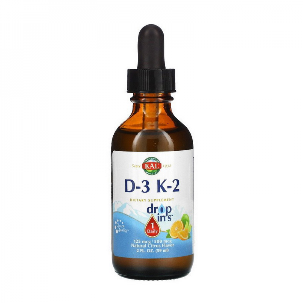 D-3 K-2 (59 ml, natural citrus)