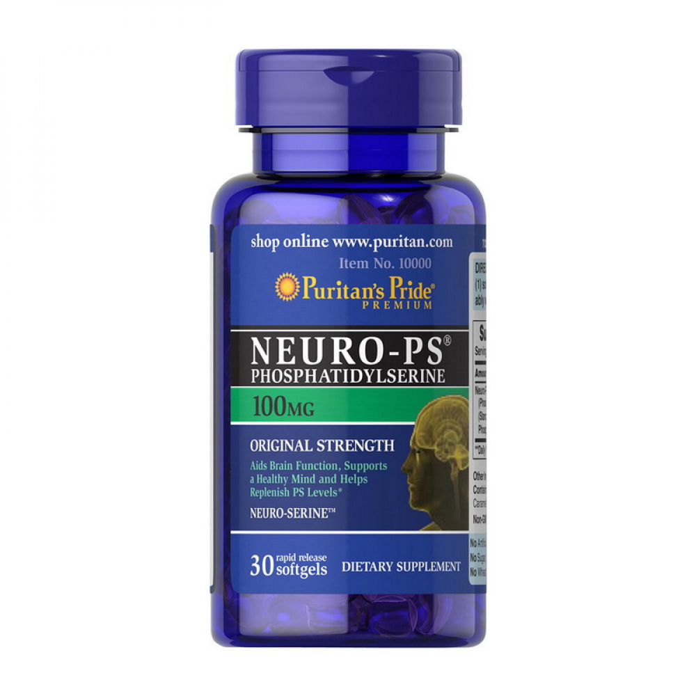 Neuro-PS Phosphatidylserine 100 mg (30 softgels)