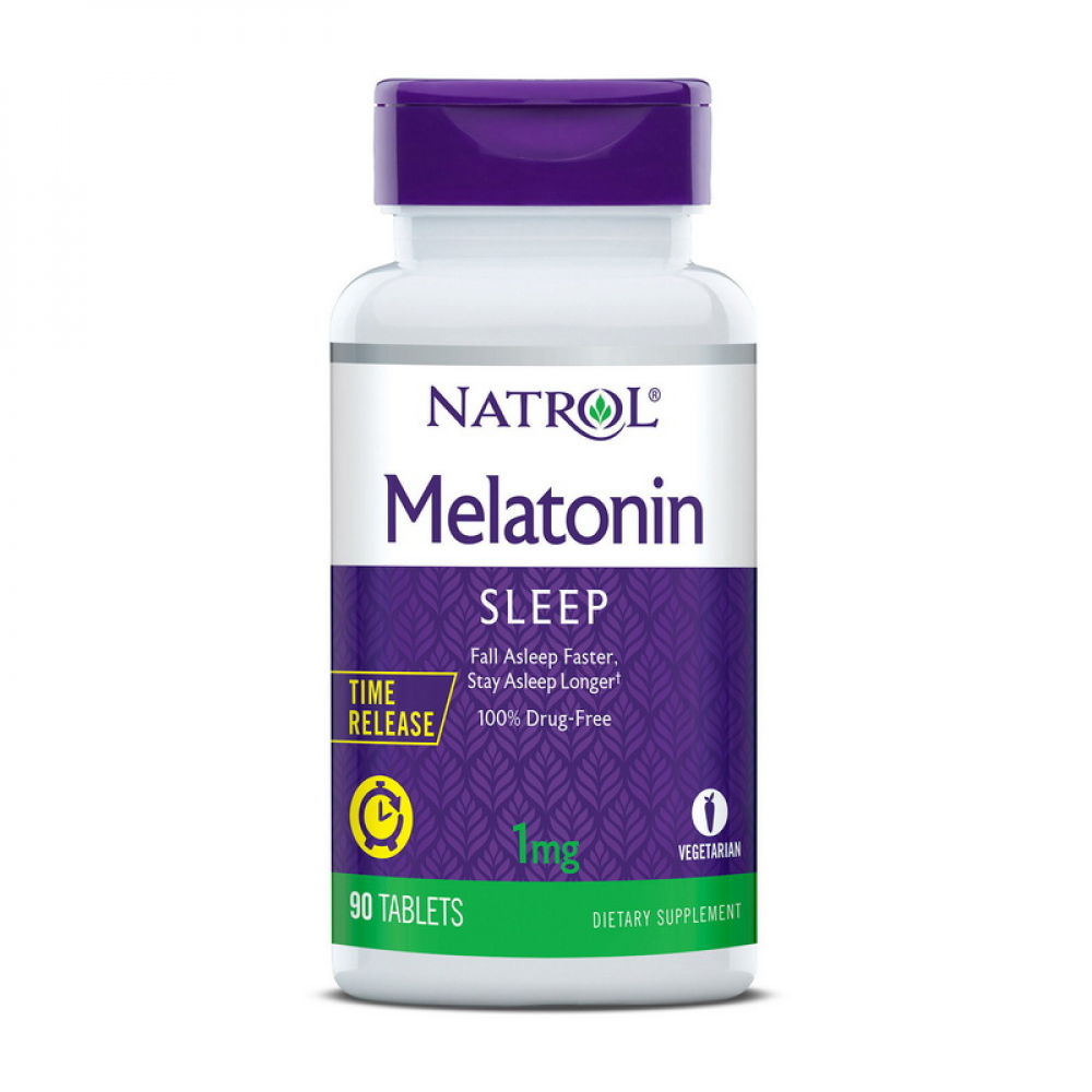 Melatonin 1 mg time release (90 tabs)