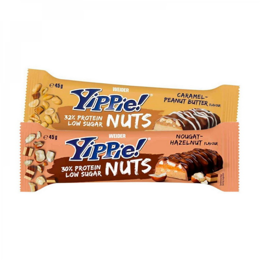 Yippie! Nuts (45 g, nougat hazelnut)