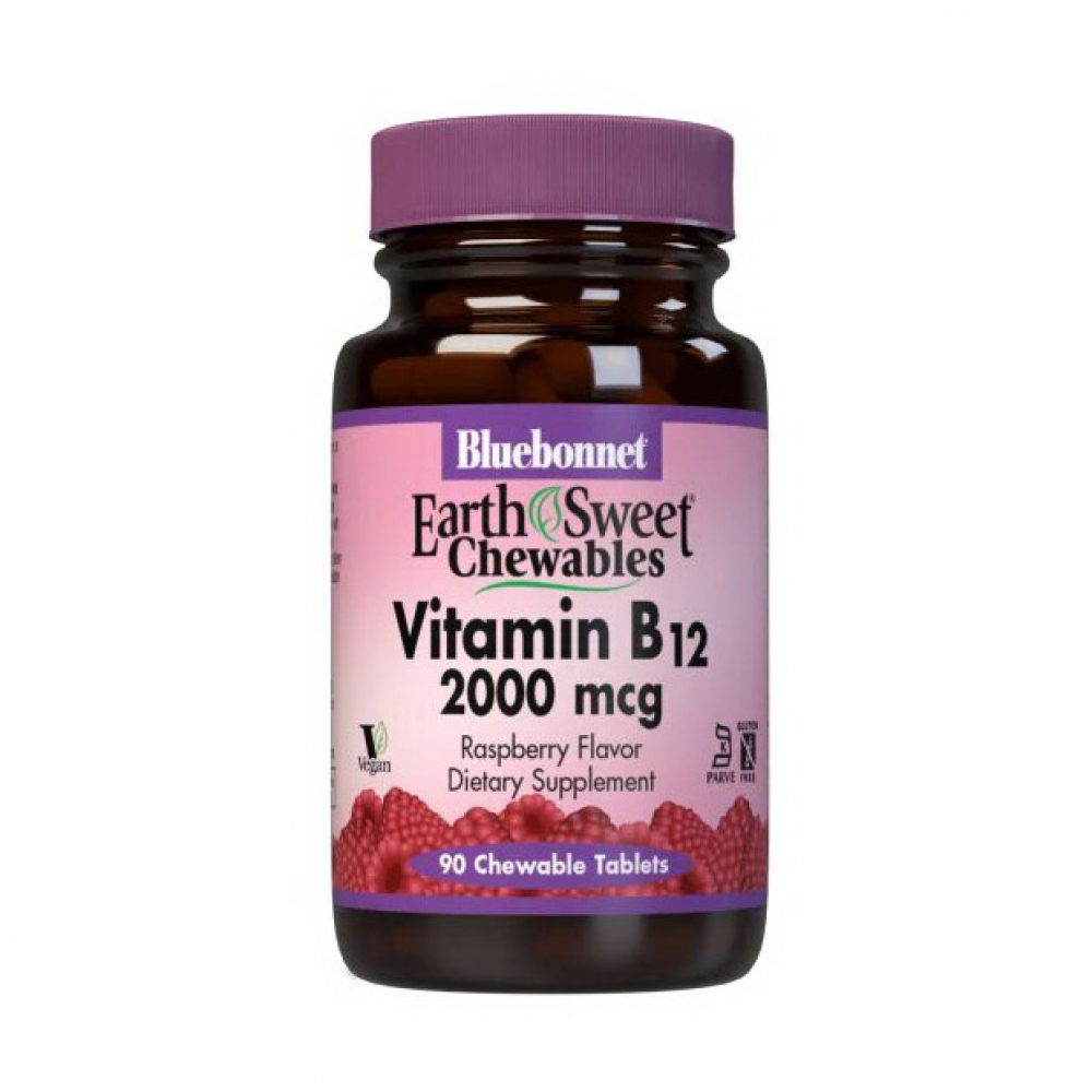 Vitamin B12 2000 mcg (90 chew tab, raspberry)