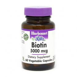 Biotin 5000 mcg (60 veg caps)