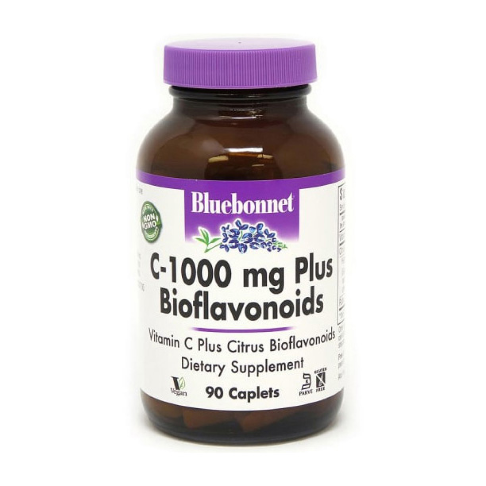 C-1000 mg Plus Bioflavonoids (90 caplets)