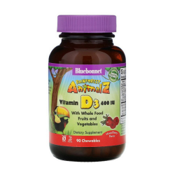 Vitamin D3 400 IU (10 mcg) for kids (90 chewables, mixed berry)