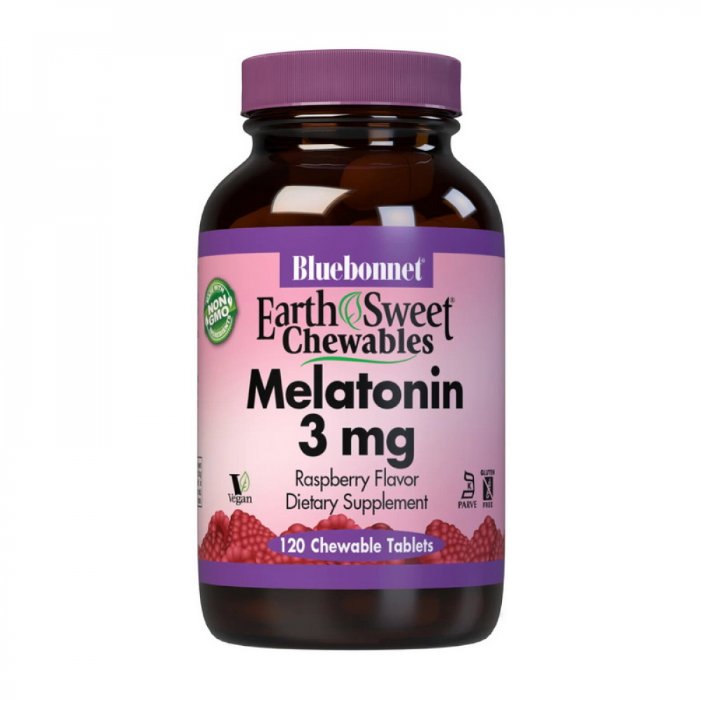 Melatonin 3 mg (120 chew tab, raspberry)