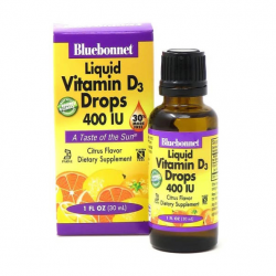 Liquid Vitamin D3 Drops 400 IU (10 mcg) (30 ml, citrus)