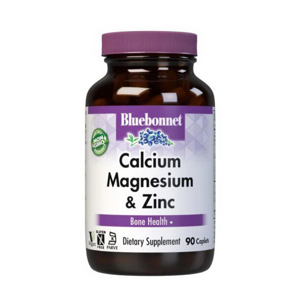 Calcium Magnesium Plus Zinc (90 caplets)