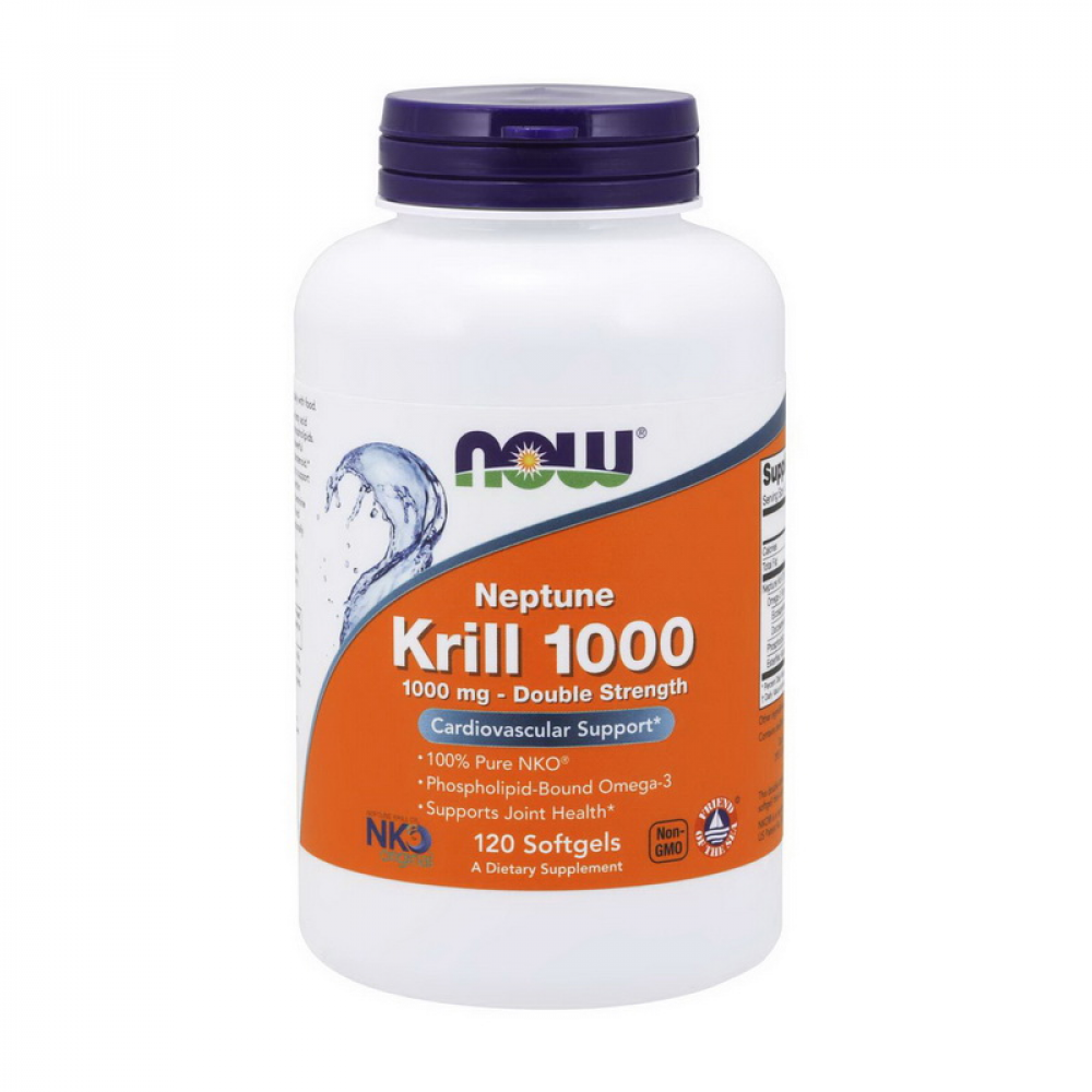 Krill Oil 1000 double strength (120 softgels)