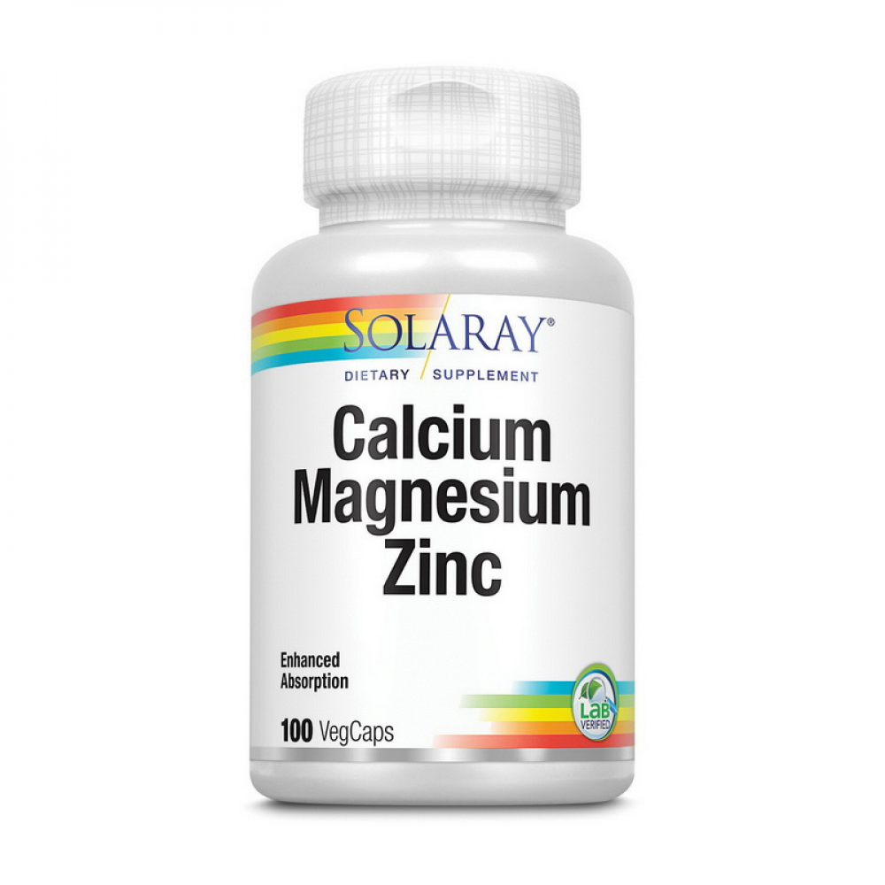 Calcium Magnesium Zinc (100 veg caps)