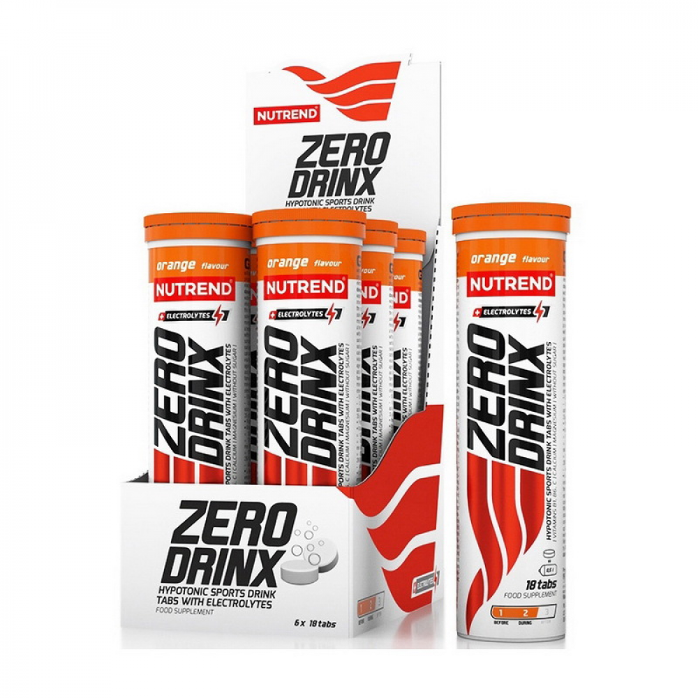 Zero Drinx + Electrolytes (18 tabs, blackcurrant)