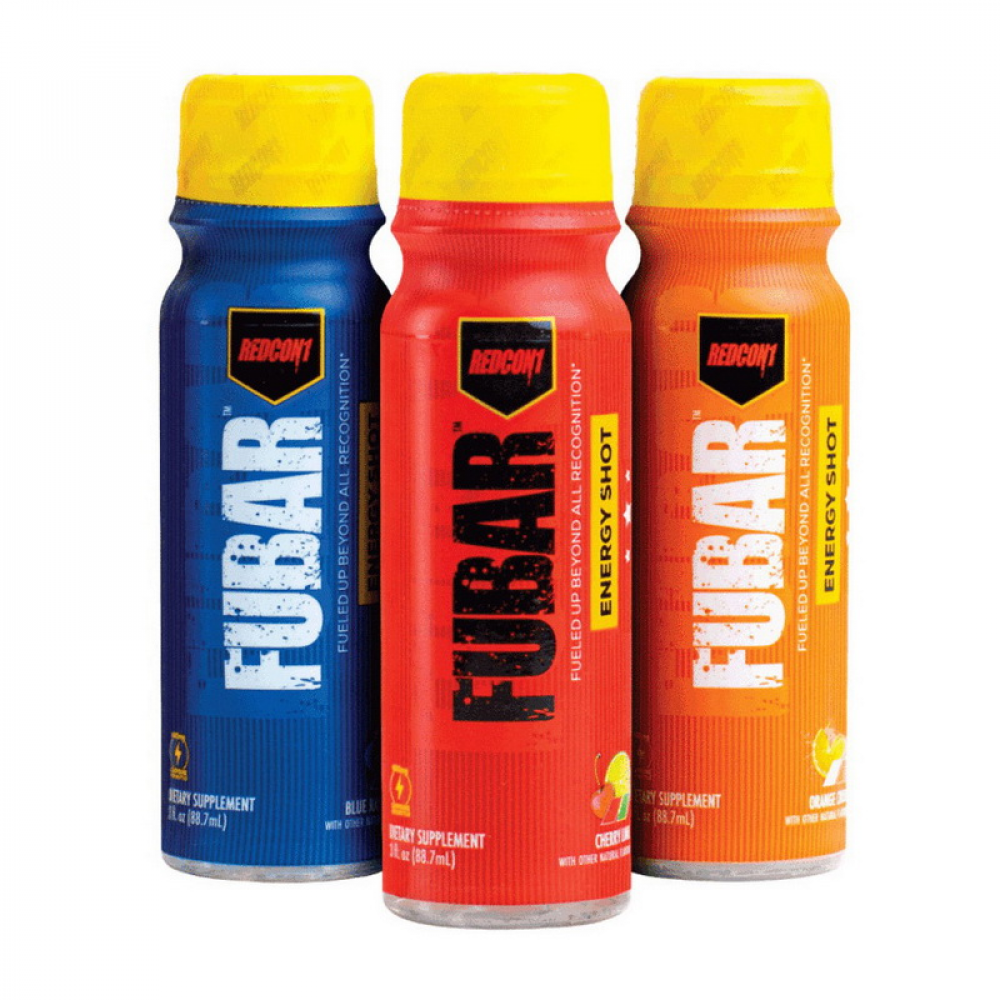 Fubar Energy Shot (88 ml, orange crush)