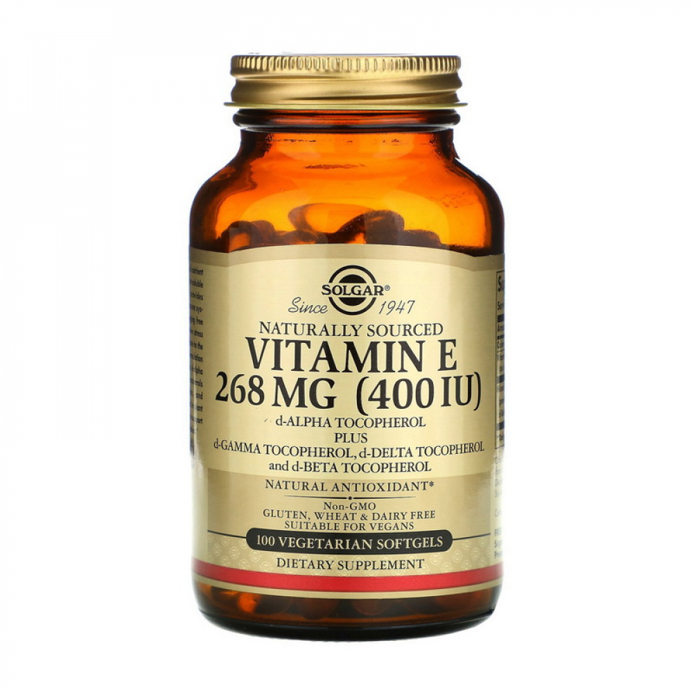 Vitamin E 268 mg (400 IU) (100 veg softgels)