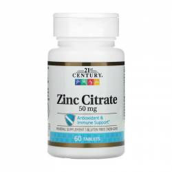 Zinc Citrate 50 mg (60 tab)