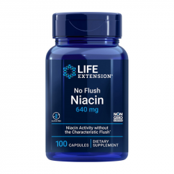 No-Flush Niacin 640 mg (100 caps)